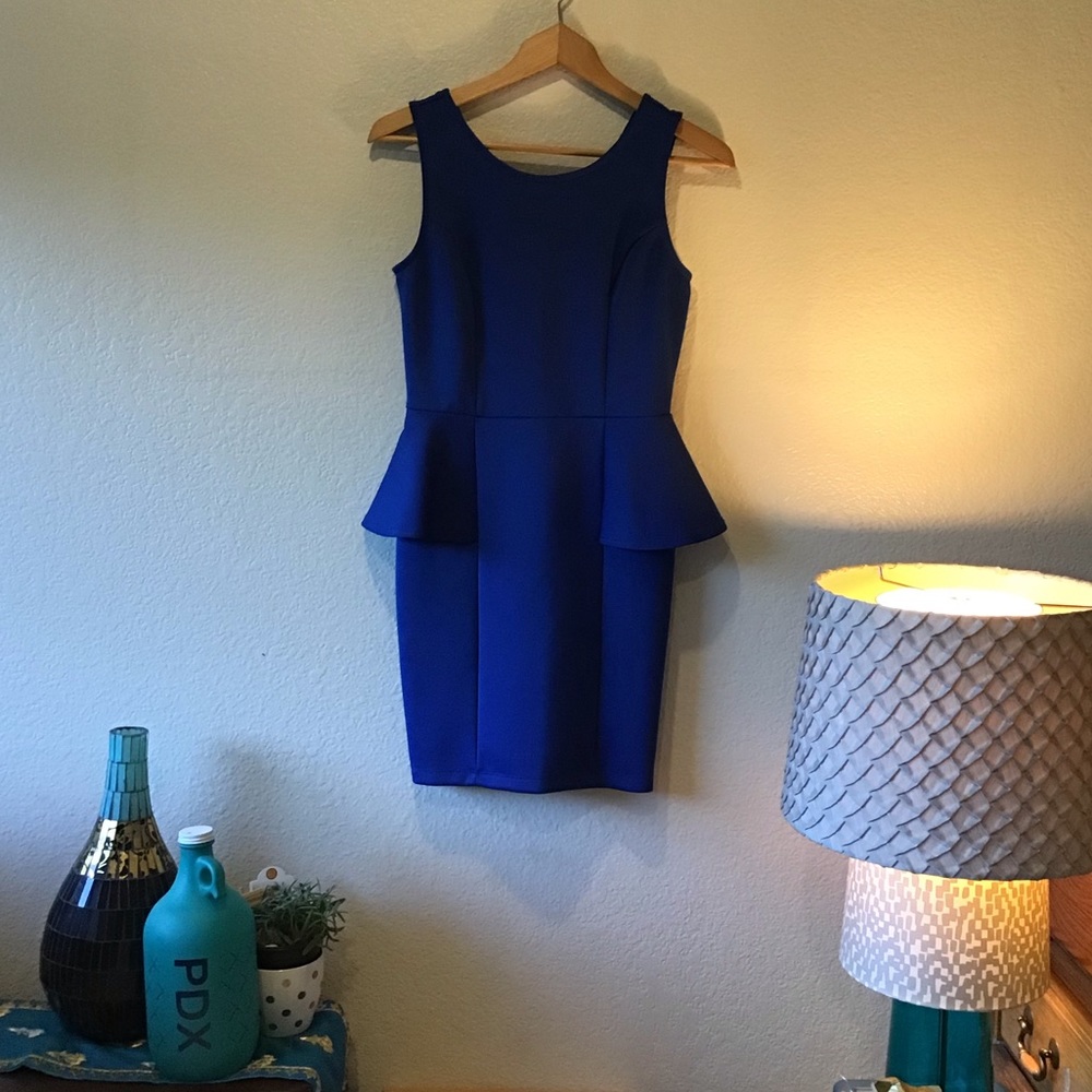 Royal Blue Cocktail Dress